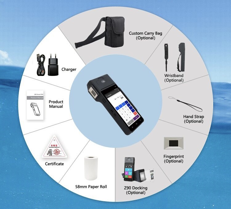 mobile pos machine accessories
