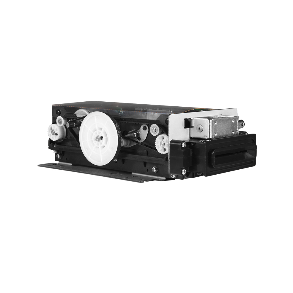 motorized card reader