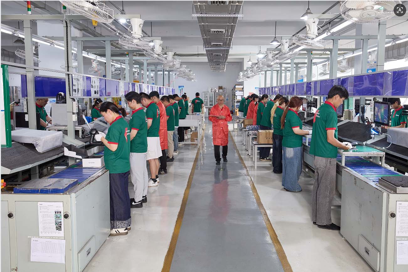 massage guns assembly lines