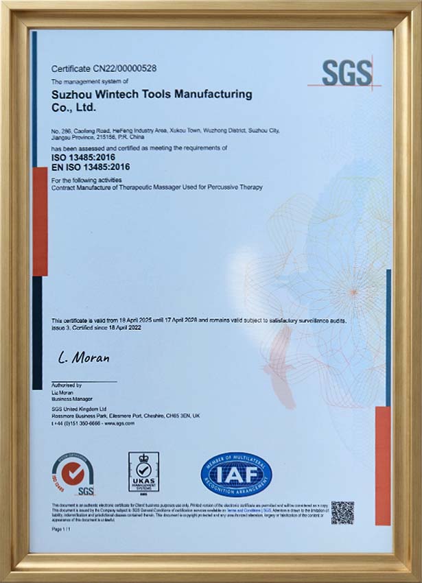 our certificates sgs